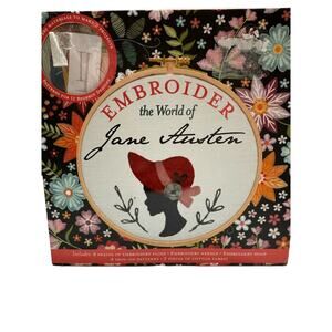 Thunder Bay Books Embroidery Kit Janes Austen